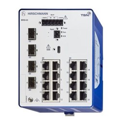 HIRSCHMANN BOBCAT MANAGED SWITCH BRS40-0020OOOO-STCY99HHSEAXX.XBRS40-16TX/4SFP-2A 942 170-120